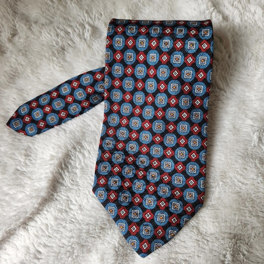 Vintage Boston Trader Silk Tie